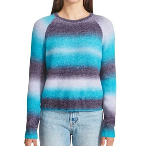 BB Dakota cropped ombre sweater. Women’s XL. Fussy. Blue gray. EUC.